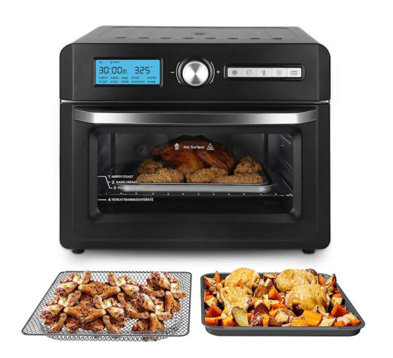 20 Quart Large Countertop Oven Air Fryer 10-in-1 Large Convection Bake Slow Cook